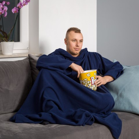 Froster Kocyko - Szlafrok Granatowy prezent MĘŻA chłopaka