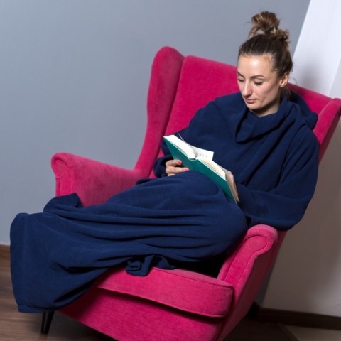 Froster Kocyko - Szlafrok Granatowy prezent MĘŻA chłopaka