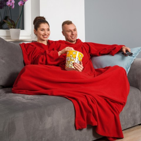 Froster Kocyko - Szlafrok dla Pary Czerwony prezent ŚLUBNY