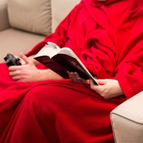 Froster Kocyko - Szlafrok dla Pary Czerwony prezent ŚLUBNY