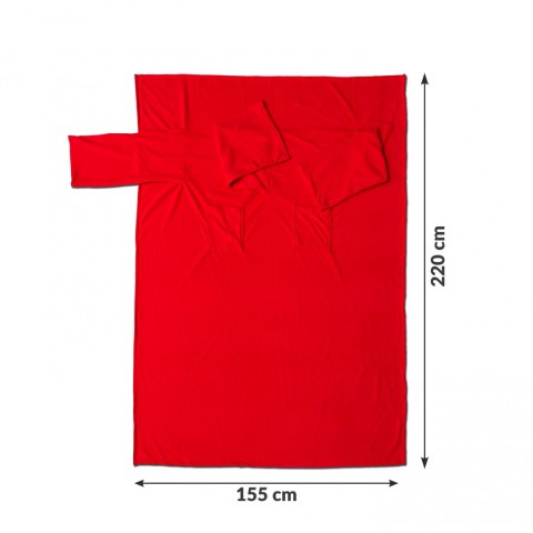 Froster Kocyko - Szlafrok dla Pary Czerwony prezent ŚLUBNY