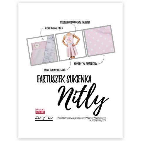 Froster Nitly Muffin Fartuszek Sukienka na DZIEŃ KOBIET