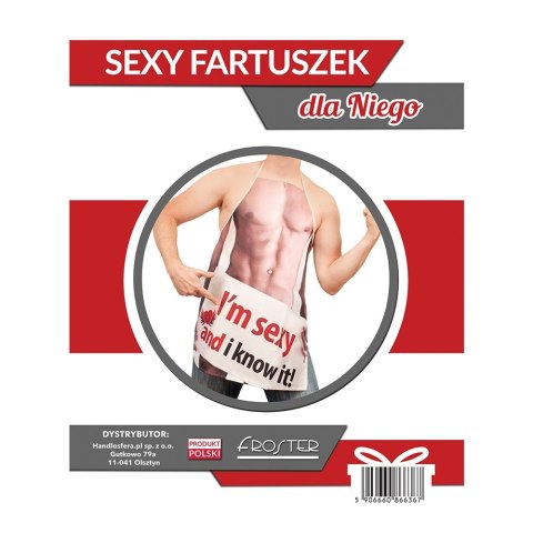 Froster Sexy fartuszek dla niego PREZENT osiemnastka