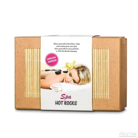 Froster Zestaw gorących kamieni do masażu (EN)