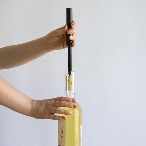 DiVinto Korkociąg ciśnieniowy otwieracz do wina ręczny