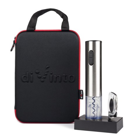 DiVinto Silver Twister Deluxe korkociąg zestaw prezentowy