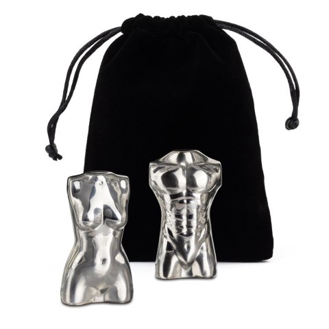 Froster 2 metalowe kostki do drinków prezent parapetówka