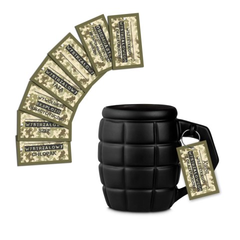 Froster Gigantyczny Kubek Granat Czarny prezent Dzień Ojca