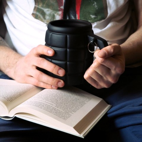 Froster Gigantyczny Kubek Granat Czarny prezent Dzień Ojca