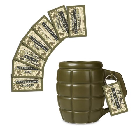 Froster Gigantyczny Kubek Granat Zielony na Dzień Ojca