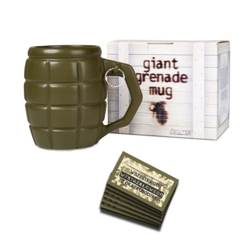 Froster Gigantyczny Kubek Granat Zielony na Dzień Ojca