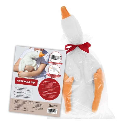 Froster Grzejąca Pluszowa Gęś XL - prezent dla dziewczyny, żony, na walentynki