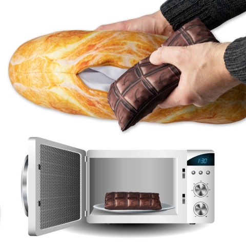 Froster Grzejący Croissant poduszka termofor pestki wiśni