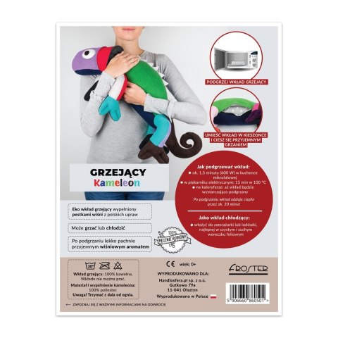 Froster Grzejący Kameleon prezent na Walentynki Święta