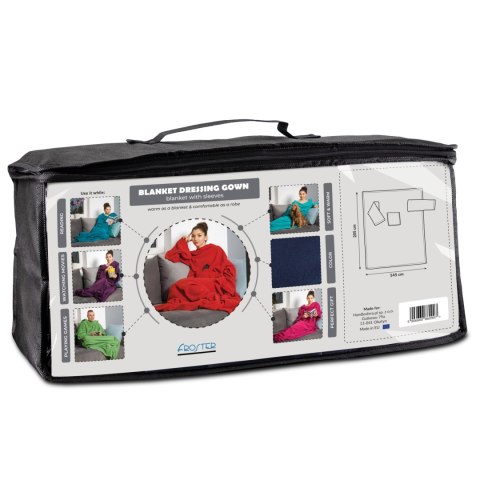 Froster Kocyko-szlafrok SUPER MAMA - Śliwka - prezent na dzień mamy