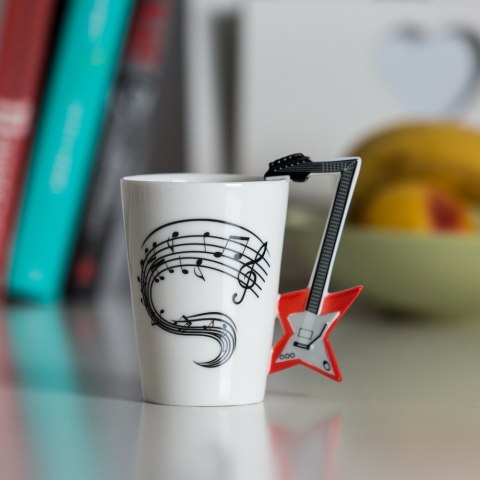 Froster Kubek Muzyka - Gitara Elektryczna - w pudełku prezentowym - dla fana muzyki