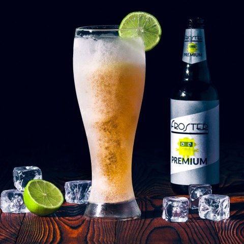 Froster Lodowe Szkło do Piwa Płyn dla taty na dzień ojca