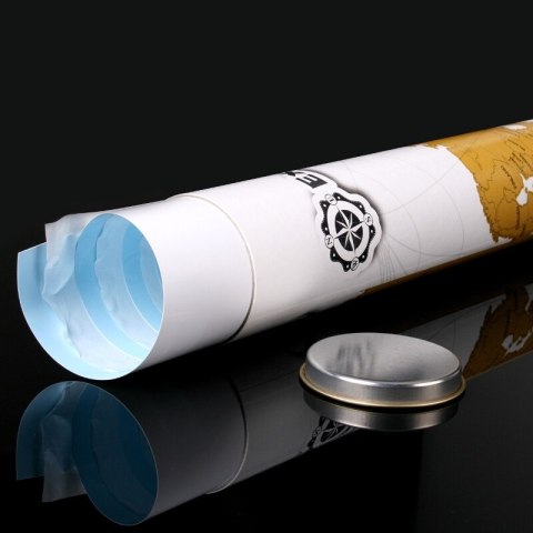 Froster Mapa Zdrapka Odkrywcy - Świat (EN)