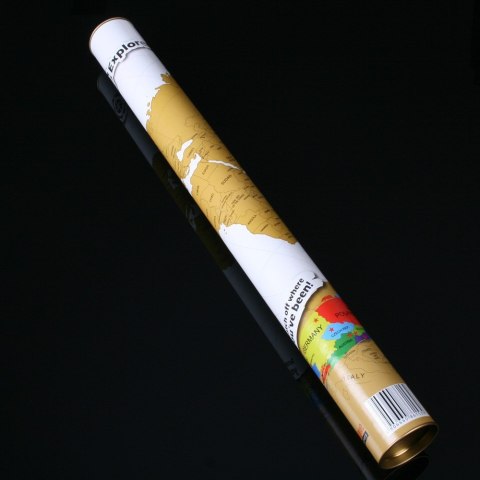 Froster Mapa Zdrapka Odkrywcy - Świat (EN)