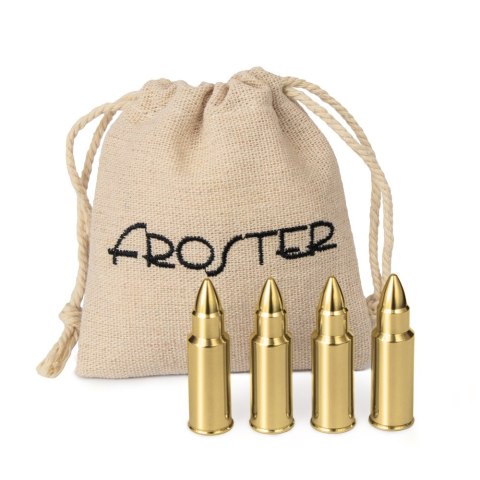 Froster Metalowe Pociski do Drinków - Złote