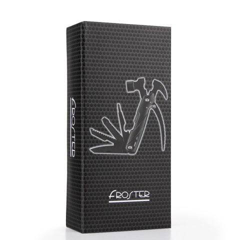 Froster Multitool - Młotek obcęgi nóż śrubokręt i inne -w jednym narzędziu dla Taty