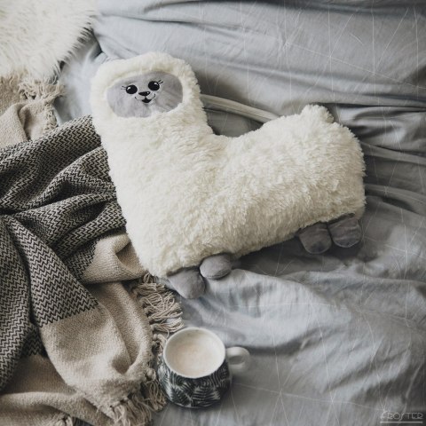 Froster PrzytuLamka Grzejąca Lama termofor pluszowy alpaka