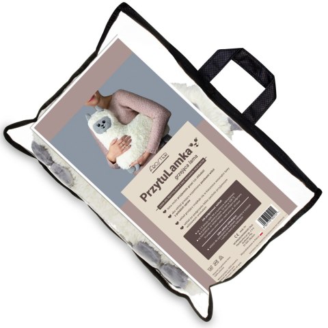 Froster PrzytuLamka Grzejąca Lama termofor pluszowy alpaka