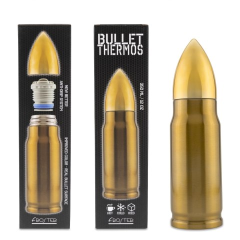 Froster Termos Pocisk 350 ml FROSTER - prezent dla taty - prezent na dzień ojca