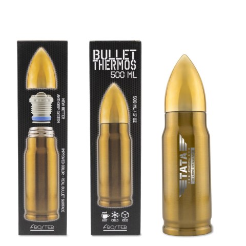 Froster Termos pocisk 500 ml prezent dla Taty - Tata Jednostka do zadań specjalnych