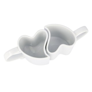 Froster Zakochane kubki Biały zestaw komplet Mąż Żona ŚLUB