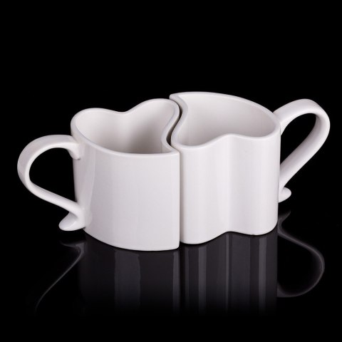 Froster Zakochane kubki Biały zestaw komplet Mąż Żona ŚLUB