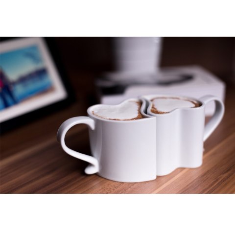 Froster Zakochane kubki Biały zestaw komplet Mąż Żona ŚLUB