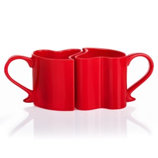 Froster Zakochane kubki Czerwony zestaw Mąż Żona Rocznica