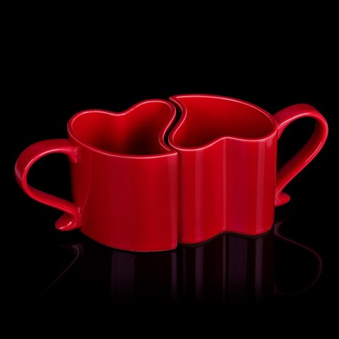 Froster Zakochane kubki Czerwony zestaw Mąż Żona Rocznica