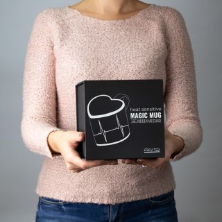 Froster Zaskakujący Magiczny Kubek Deluxe - Moje serce bije dla Ciebie - prezent