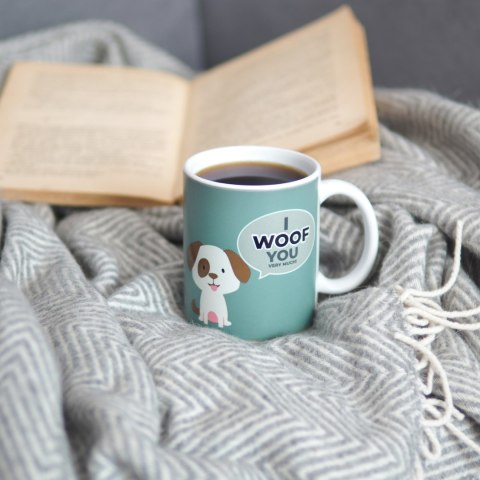 Froster Zaskakujący kubek Piesek termoaktywny Walentynki