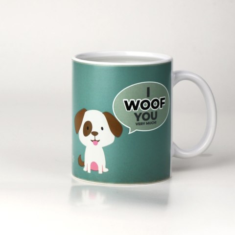 Froster Zaskakujący kubek Piesek termoaktywny Walentynki