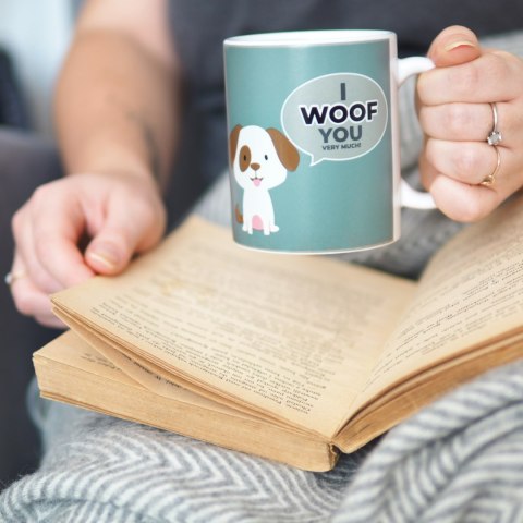 Froster Zaskakujący kubek Piesek termoaktywny Walentynki