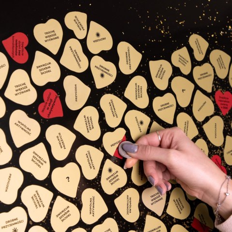 Froster Zdrapka Przeżyć dla Pary plakat do zdrapywania