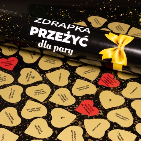 Froster Zdrapka Przeżyć dla Pary plakat do zdrapywania