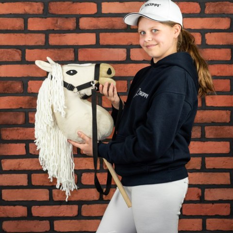 Skippi Hobby Horse Skippi Almond A3 - kantar i wodze w zestawie - jasno migdałowy