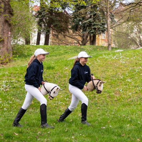 Skippi Hobby Horse Skippi Karmel A3 - kantar i wodze w zestawie - beżowy