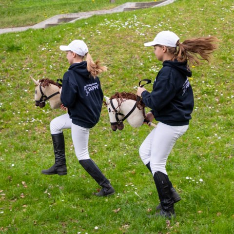 Skippi Hobby Horse Skippi Karmel A3 - kantar i wodze w zestawie - beżowy