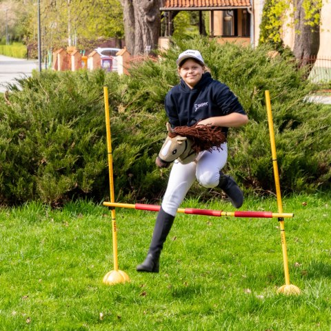 Skippi Hobby Horse Skippi Karmel A3 - kantar i wodze w zestawie - beżowy