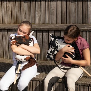 Skippi Skippi Hobby Horse tarantowaty - biało czarny - prezent na dzień dziecka