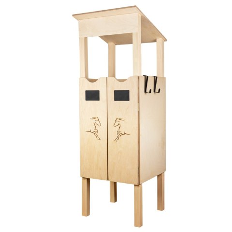 Skippi Stajnia dla Hobby Horse - oryginał, drewniana, polska produkcja Skippi