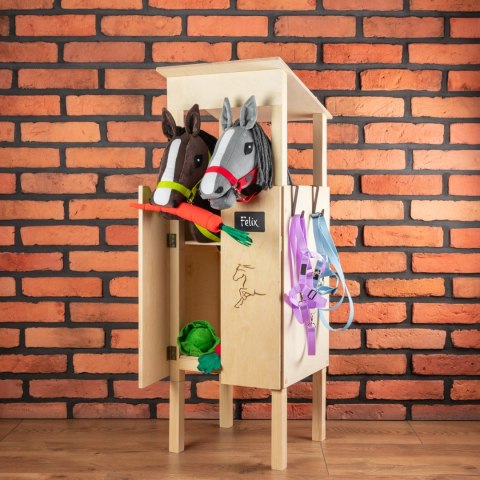 Skippi Stajnia dla Hobby Horse - oryginał, drewniana, polska produkcja Skippi