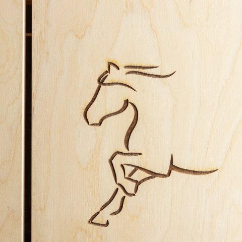 Skippi Stajnia dla Hobby Horse - oryginał, drewniana, polska produkcja Skippi