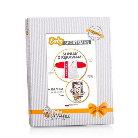 Baby Gadgets Baby Sportsman (PL) - Śliniak z rękawami