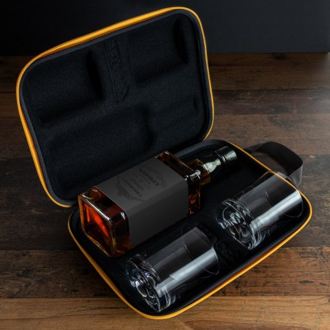 Froster Etui na whisky z 2 szklankami na ślub Walentynki